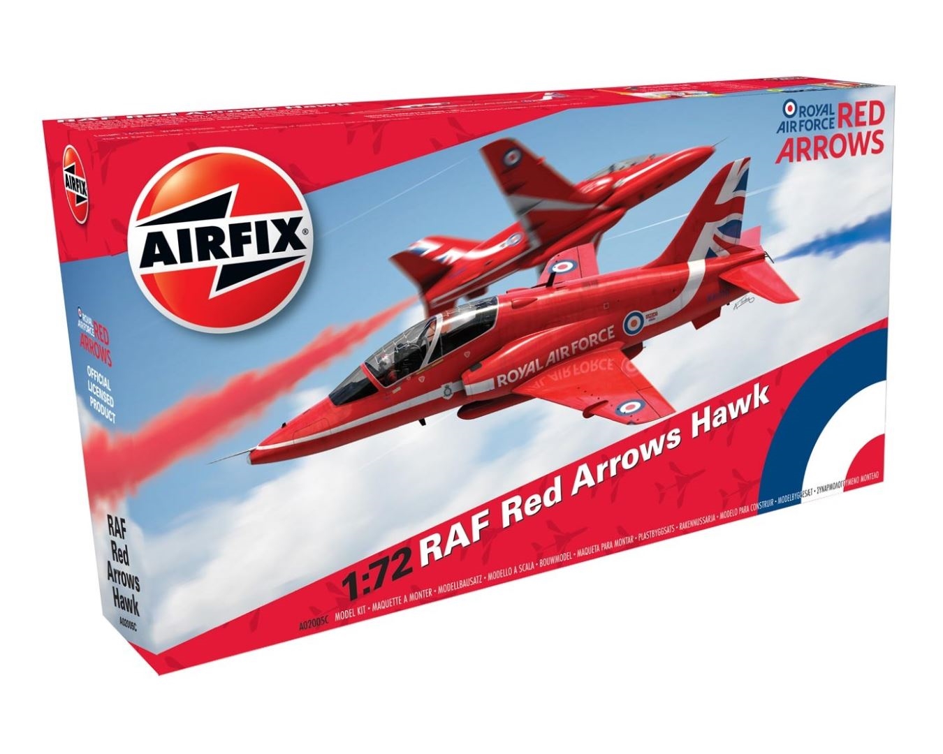 Airfix 02005C - RAF RED ARROWS HAWK