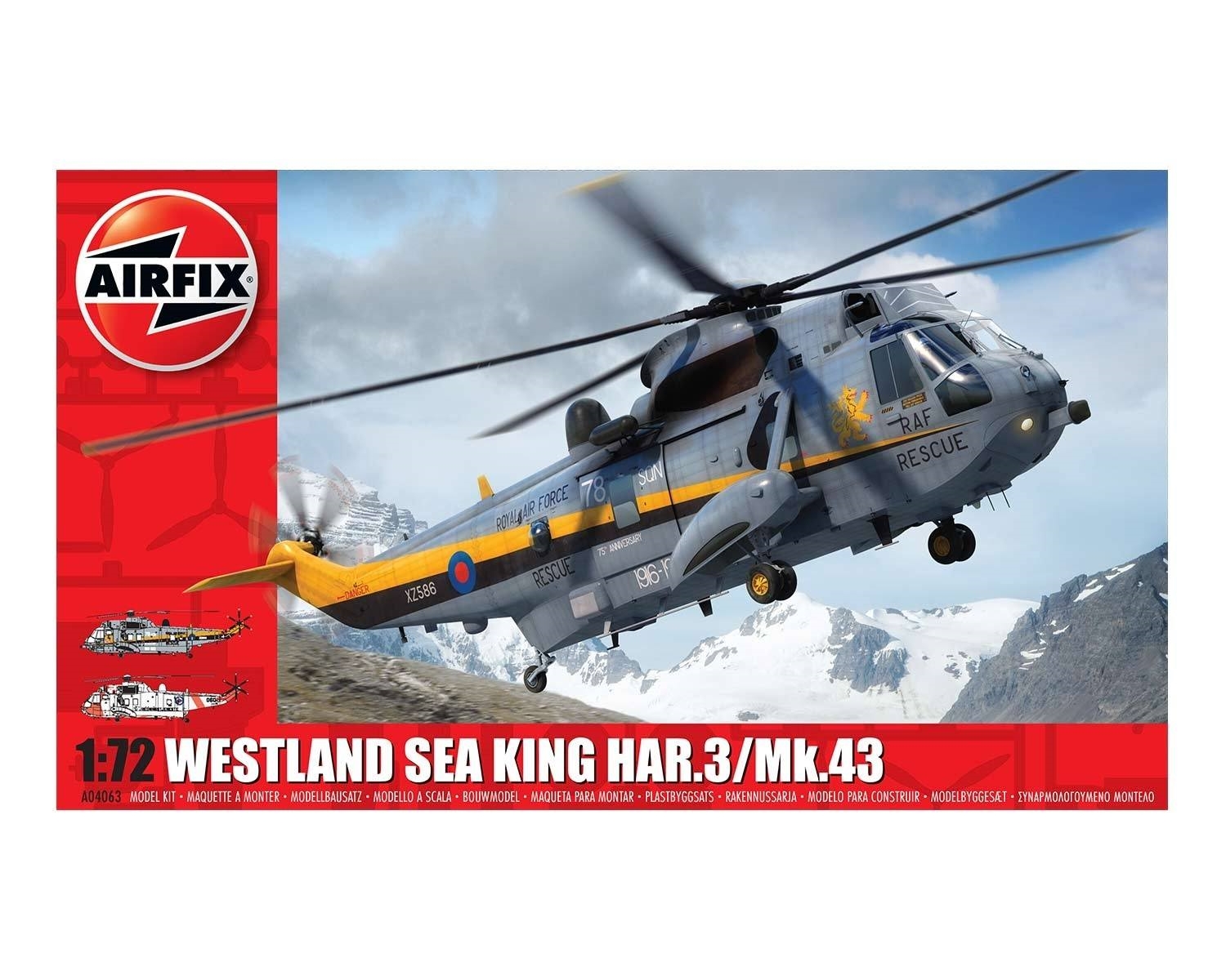 Airfix 04063 -  WESTLAND SEA KING HAR. 3/MK. 43