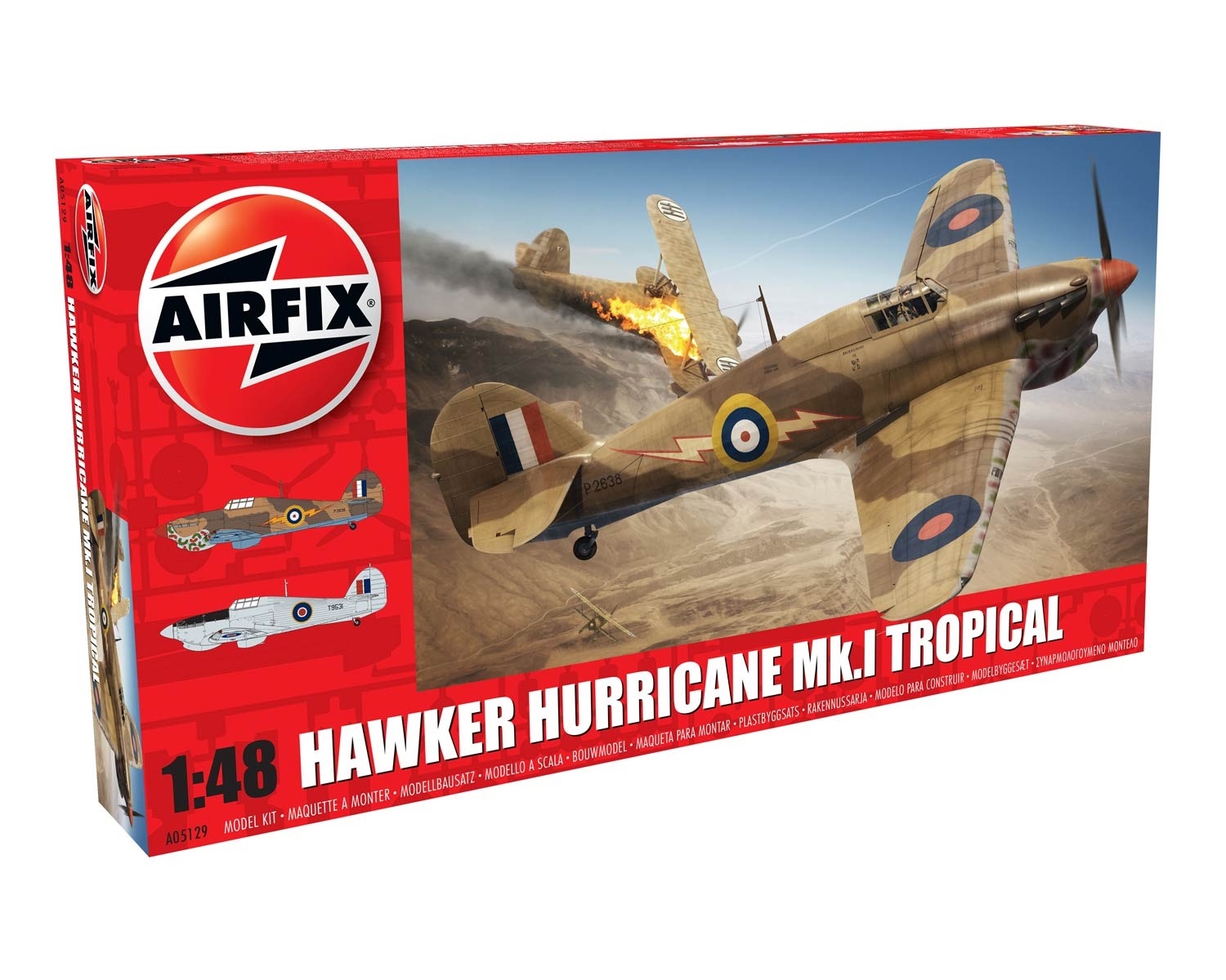 Airfix 05129 - HAWKER HURRICANE MK.I TROPICAL