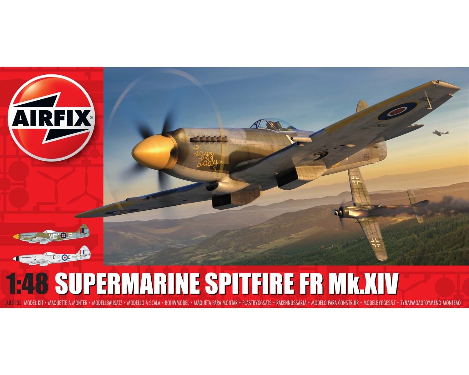 Airfix 05135 - SUPERMARINE SPITFIRE FR MK.XIV