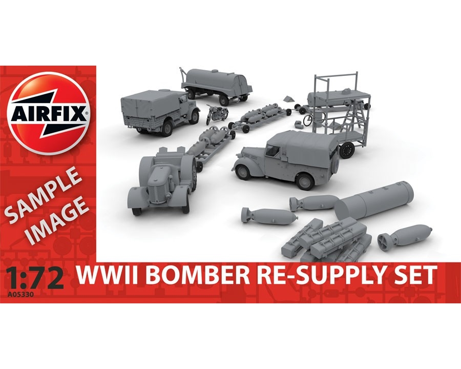 Airfix 05330 - WWII BOMB.RE-SUPPLY SET 1:72