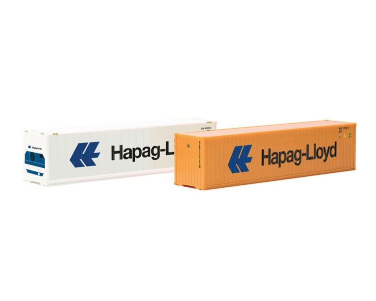 Herpa 76449.006 - CONTAINER-SET 2X40 FT. HAPAG LLOYD