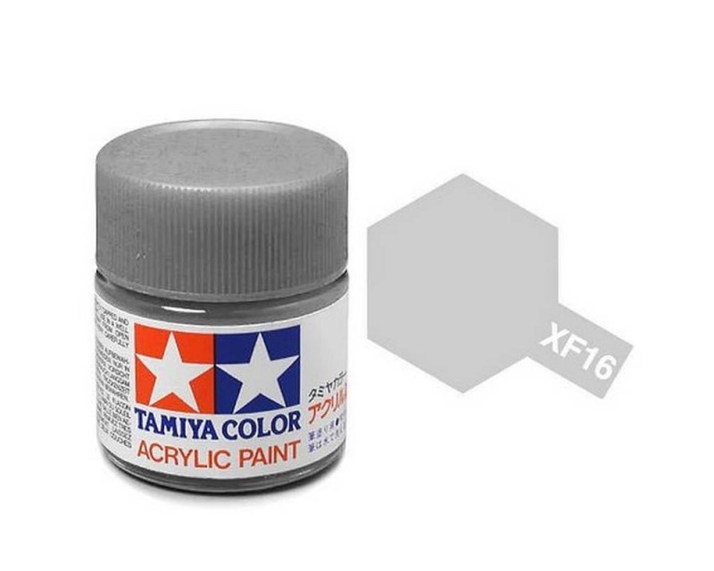 Tamiya 81316 - XF-16 ALUMINIUM MATT 23ML GLAS