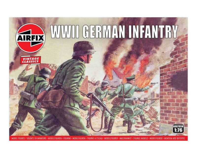 Airfix 00705V - WWII GERMAN INFANTRY