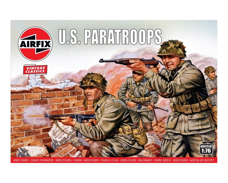 Airfix 00751V - WWII US PARATROOPS