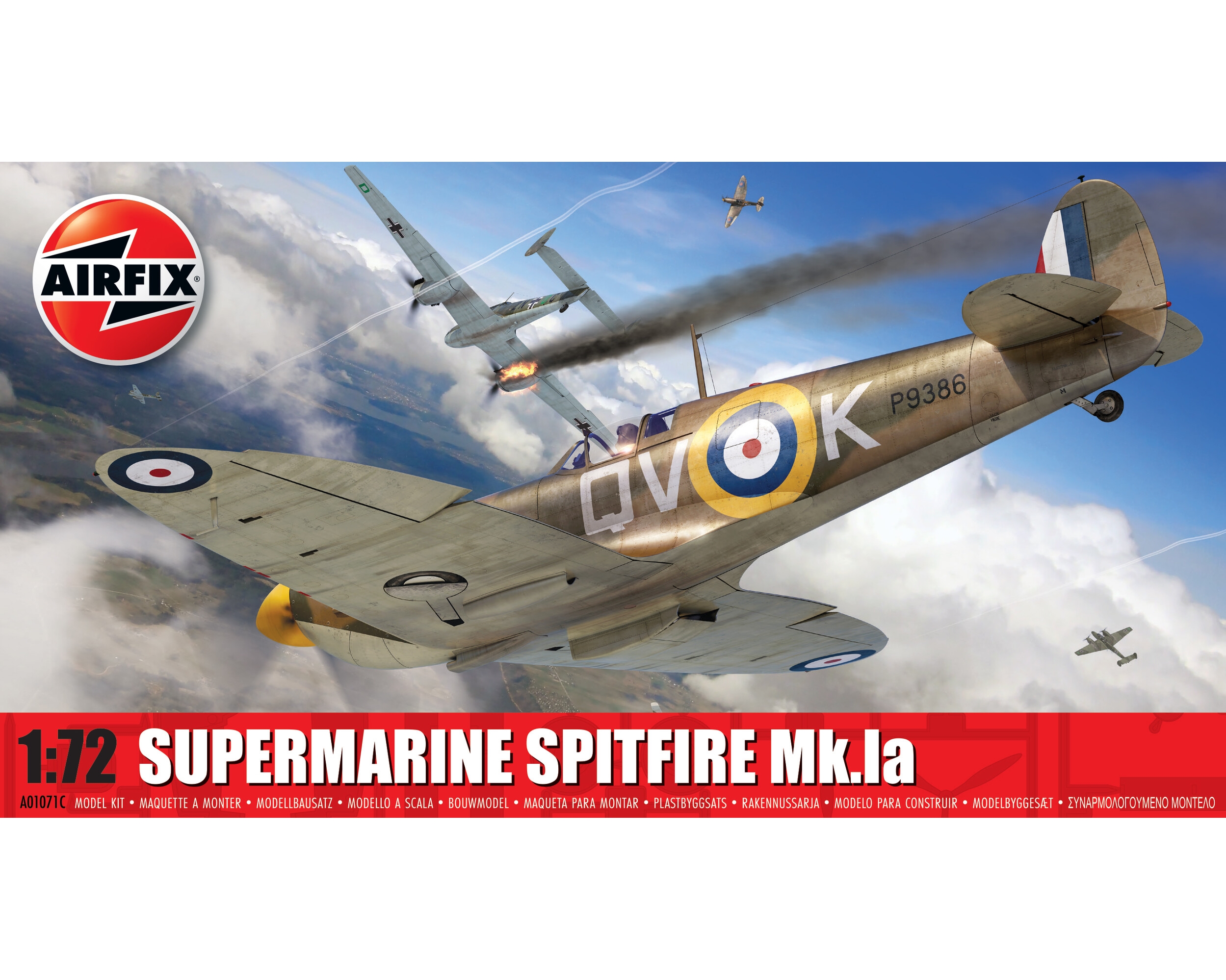 Airfix 01071C -  SUPERMARINE SPITFIRE MK1A
