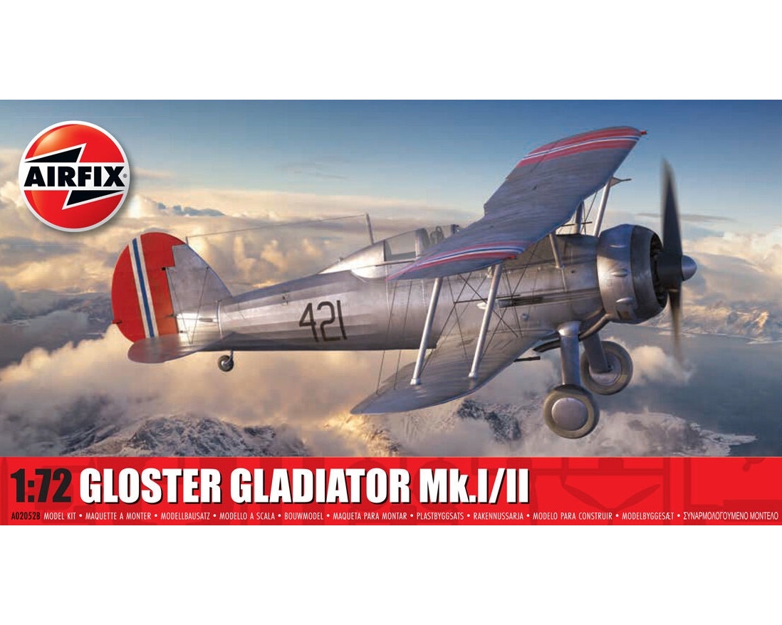 Airfix 02052B - GLOSTER GLADIATOR MK.I/MK.II