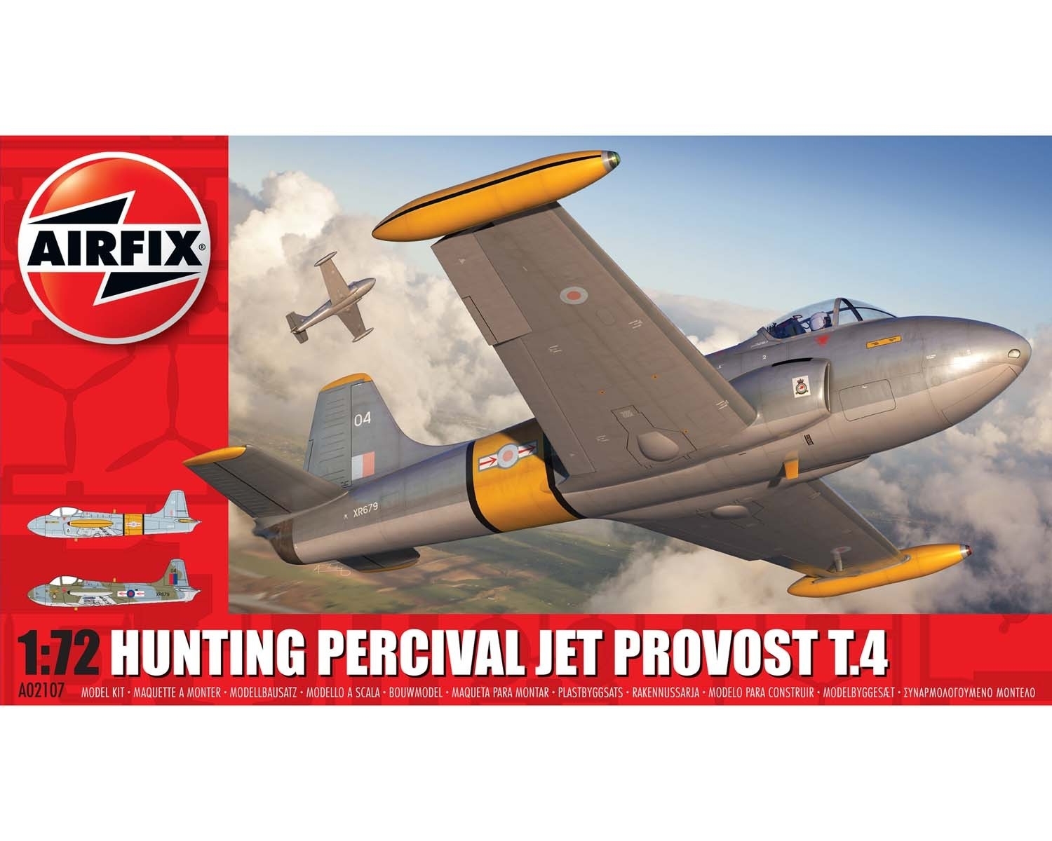 Airfix 02107 - HUNTING PERCIVAL JET PROVOST T.4