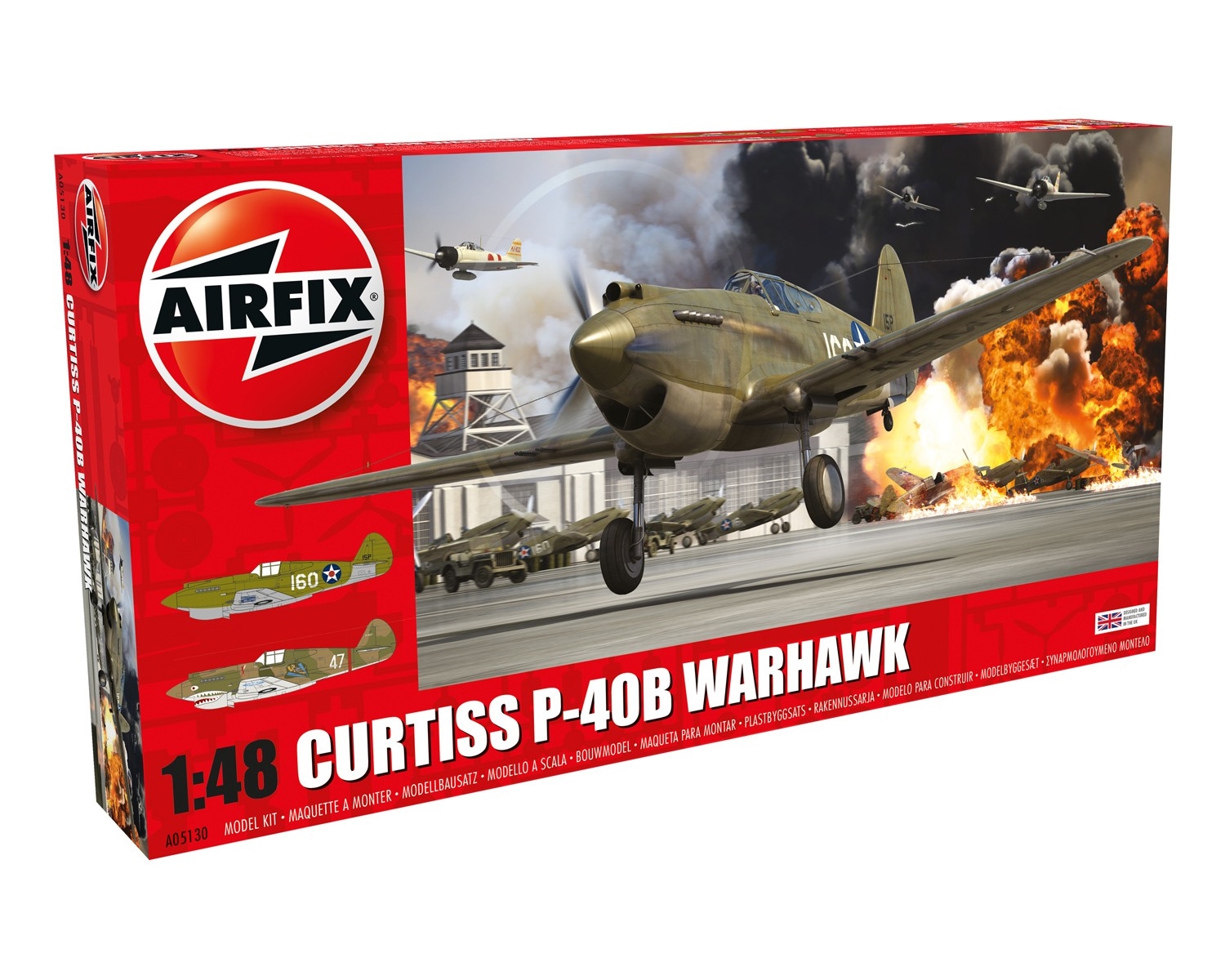 Airfix 05130 - CURTISS P-40B WARHAWK