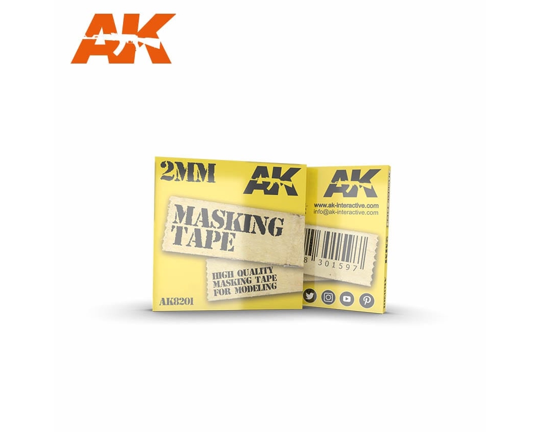 AK8201 - MASKING TAPE 2 MM