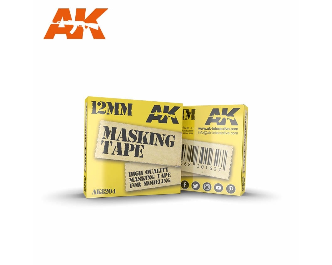 AK8204 - MASKING TAPE 12 MM