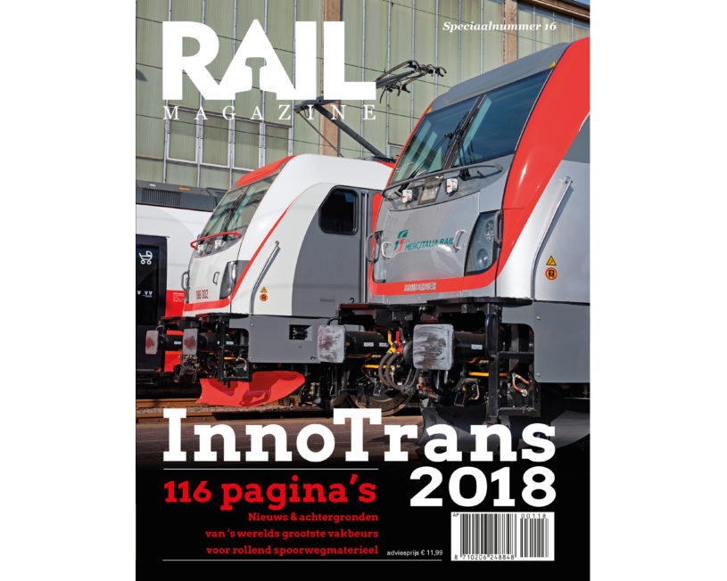 RAIL MAGAZINE SPECIAALNUMMER 16 INNOTRANS 2018 (SOFTCOVER 116 PAG.)