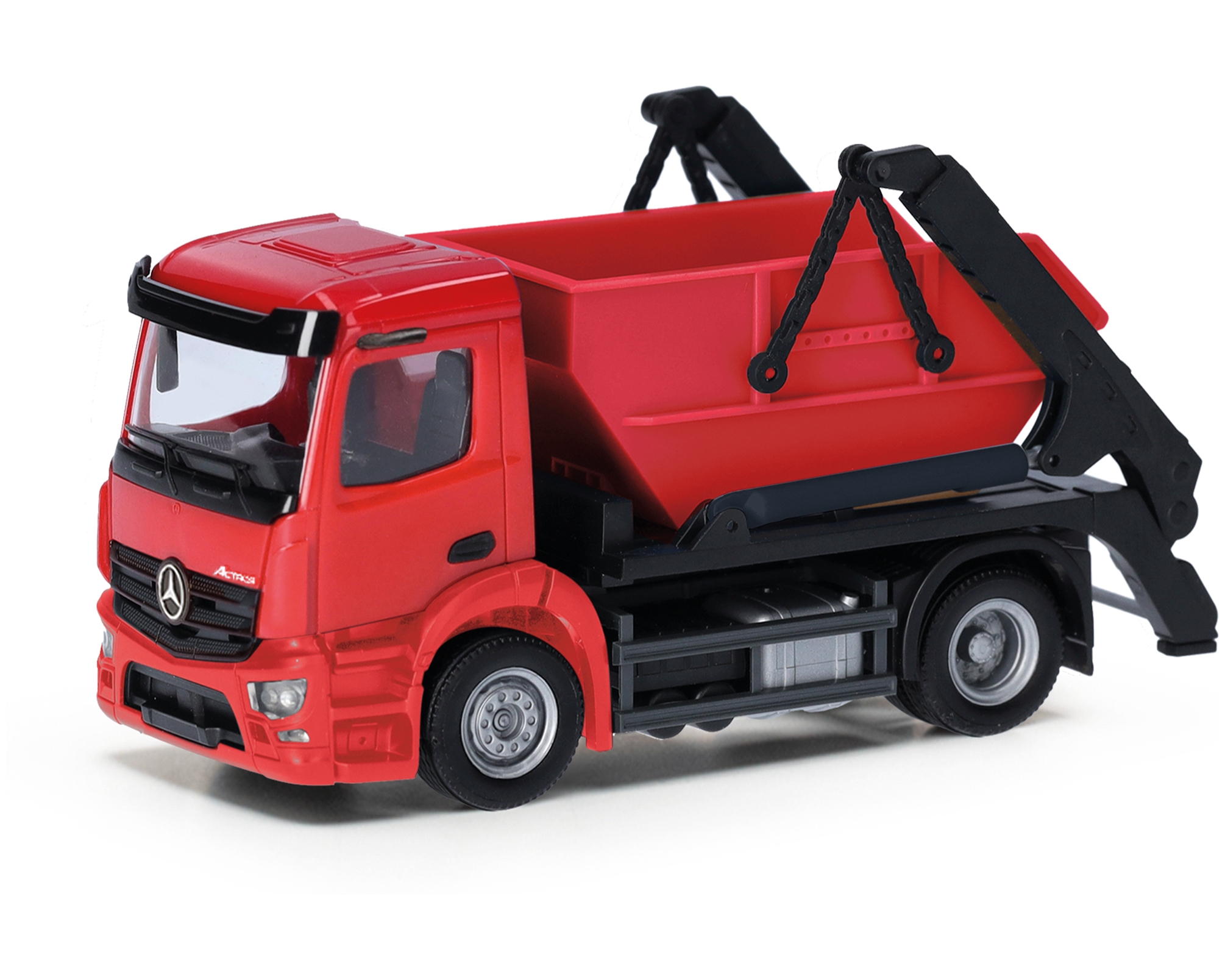 Herpa 13994 - MERCEDES BENZ ACTROS S ´18 A. KIP AK12, ROOD (MINIKIT)