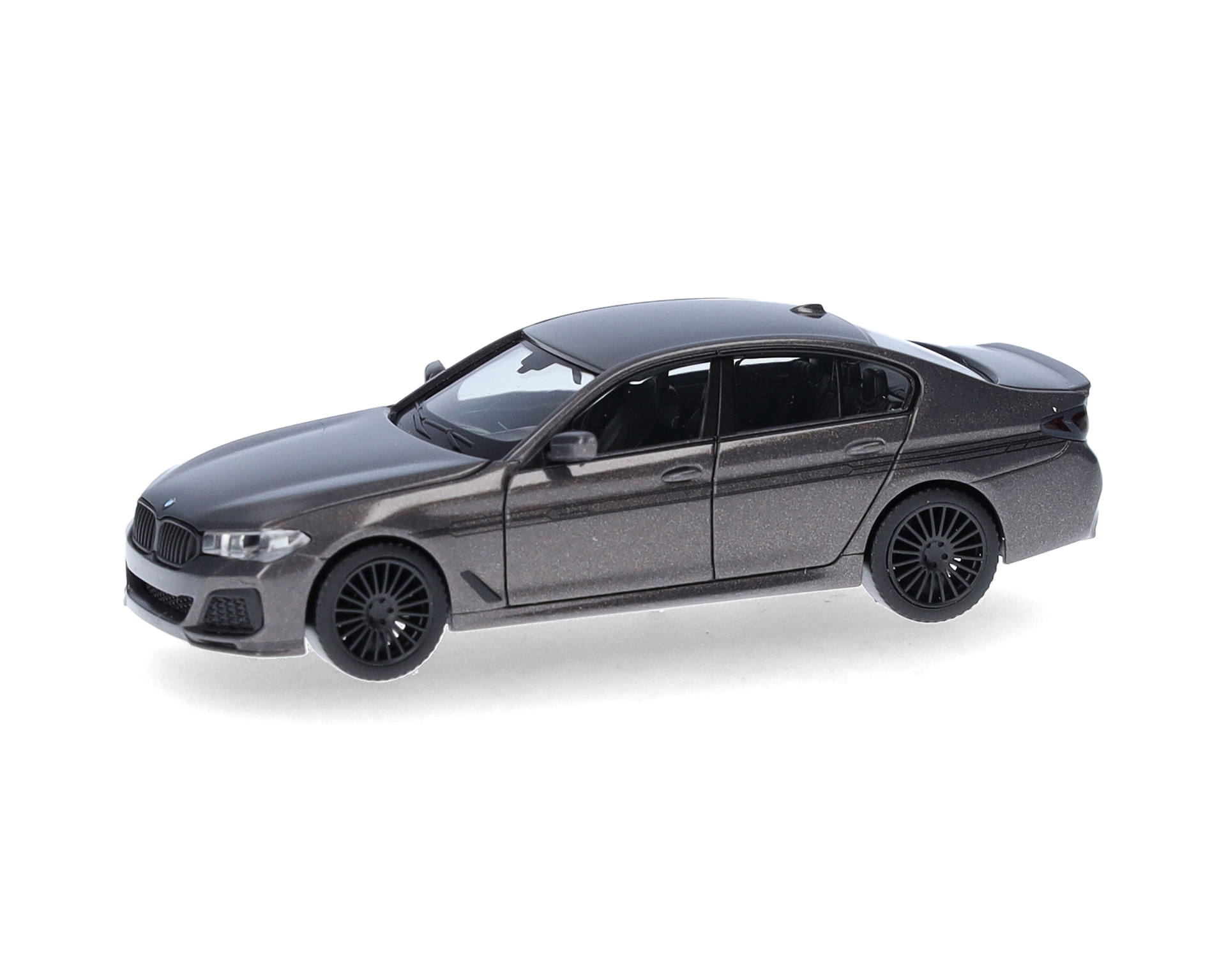 Herpa 430951.002 - BMW ALPINA B5 LIMOUSINE, GRIJS METALLIC