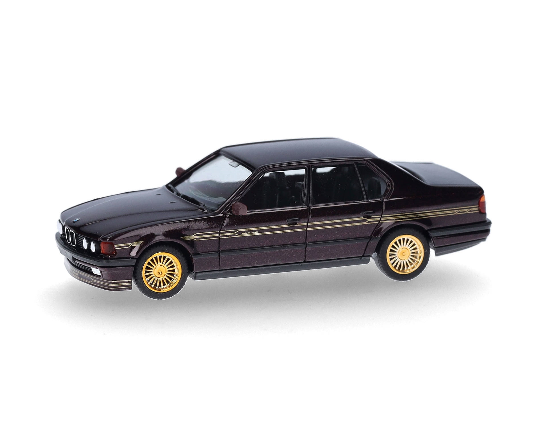 Herpa 431118 - BMW ALPINA B11 3.5, BORDEAUXROOD METALLIC