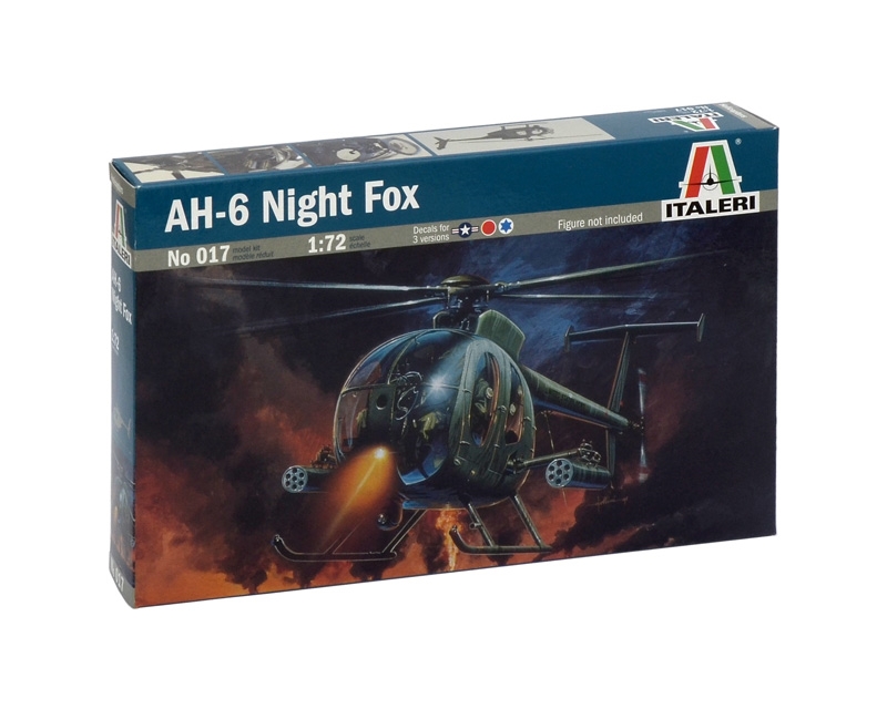 Italeri 0017 - 1/72 AH-6 NIGHT FOX