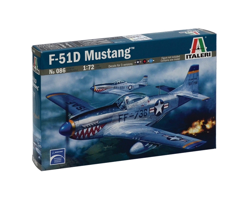 Italeri 0086 - 1/72 F-51D MUSTANG