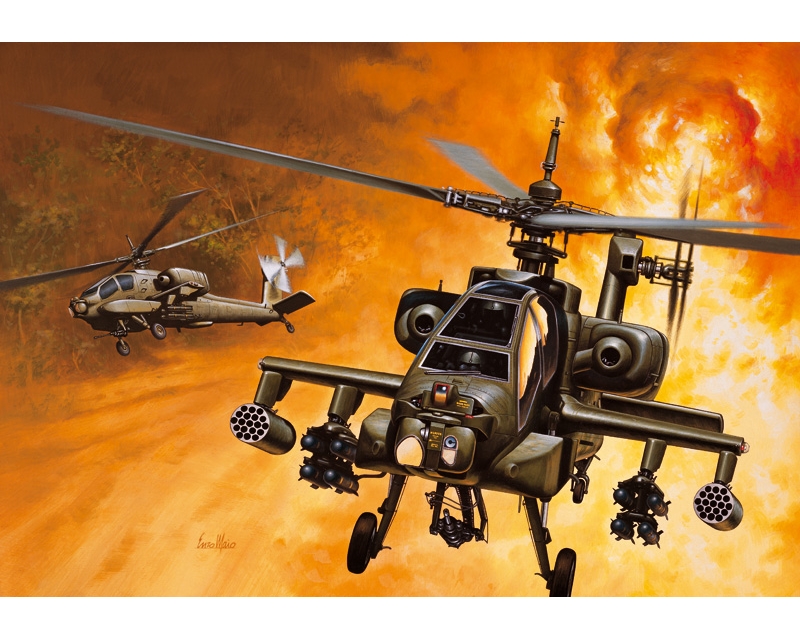 Italeri 0159 - 1/72 AH-64A APACHE