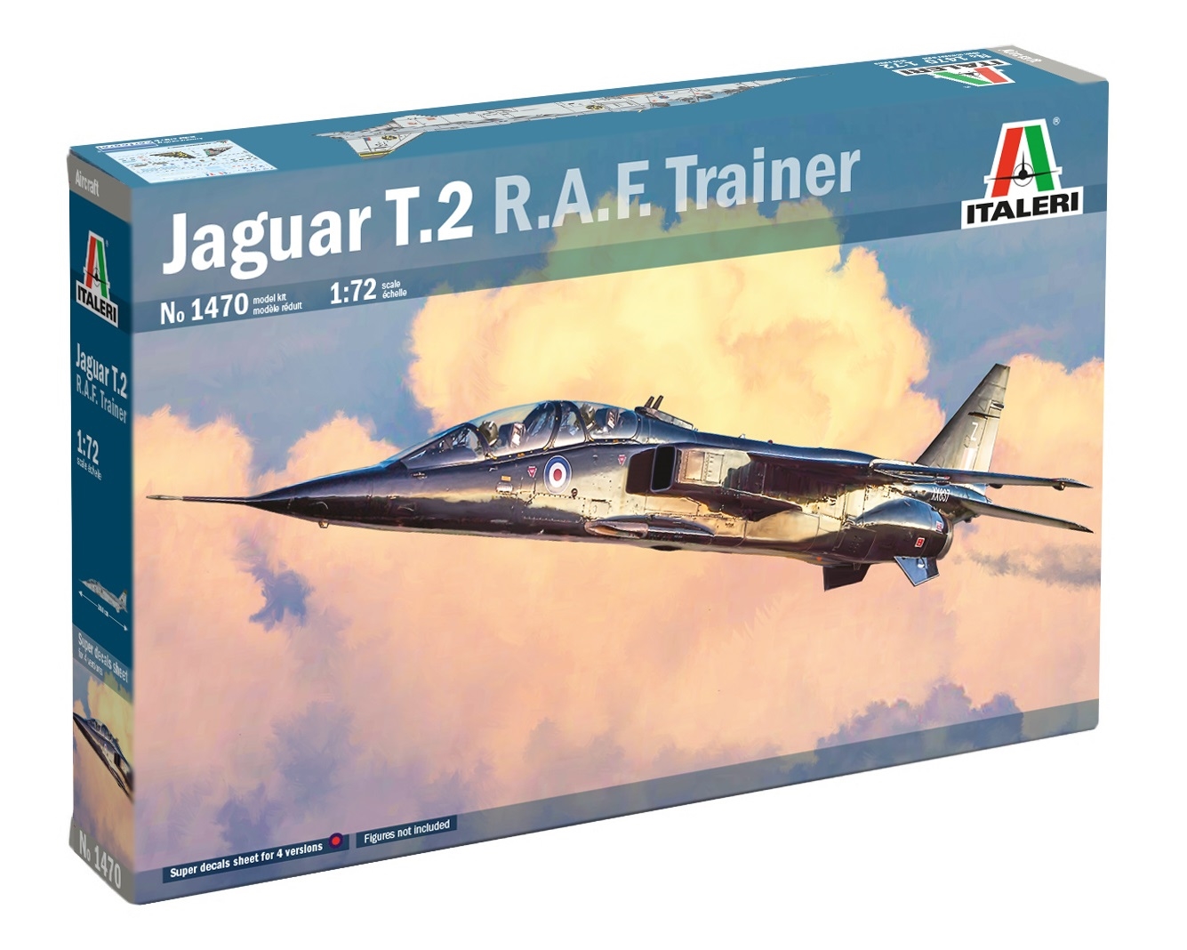 Italeri 1470 - 1/72 JAGUAR T.2 R.A.F. TRAINER