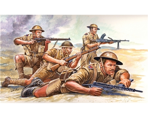 Italeri 6077 - 1/72 BRITISH 8TH ARMY WWII