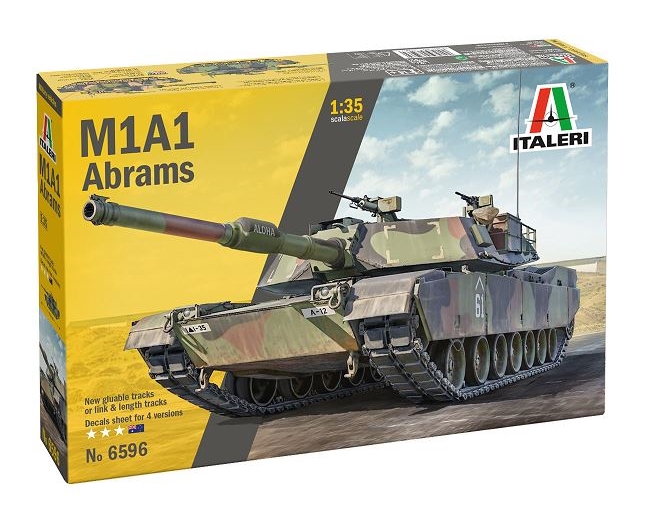 Italeri 6596 - 1/35 M1A1 ABRAMS