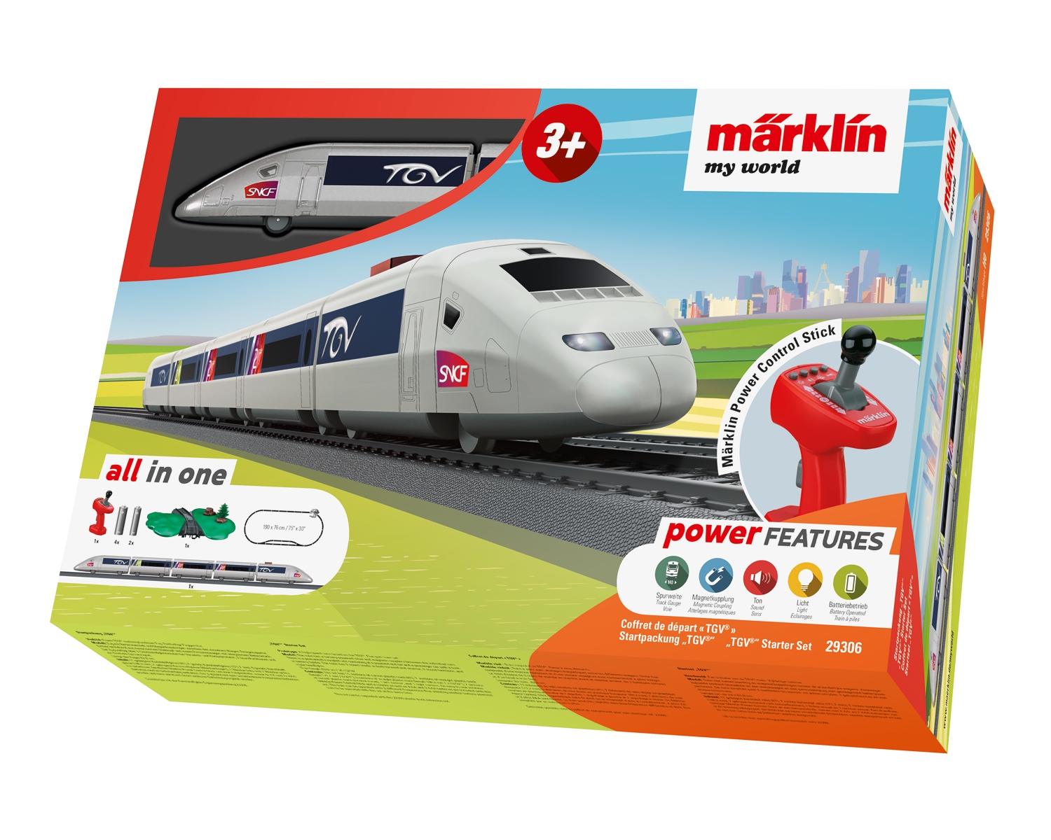 Märklin 29306 - STARTSET TGV SIMPLEX
