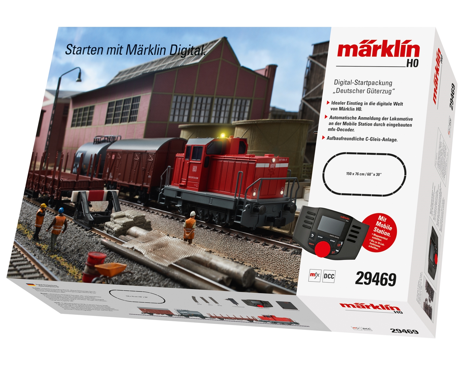 Märklin 29469 - DIGITALE STARTSET DHG 700 DB AG