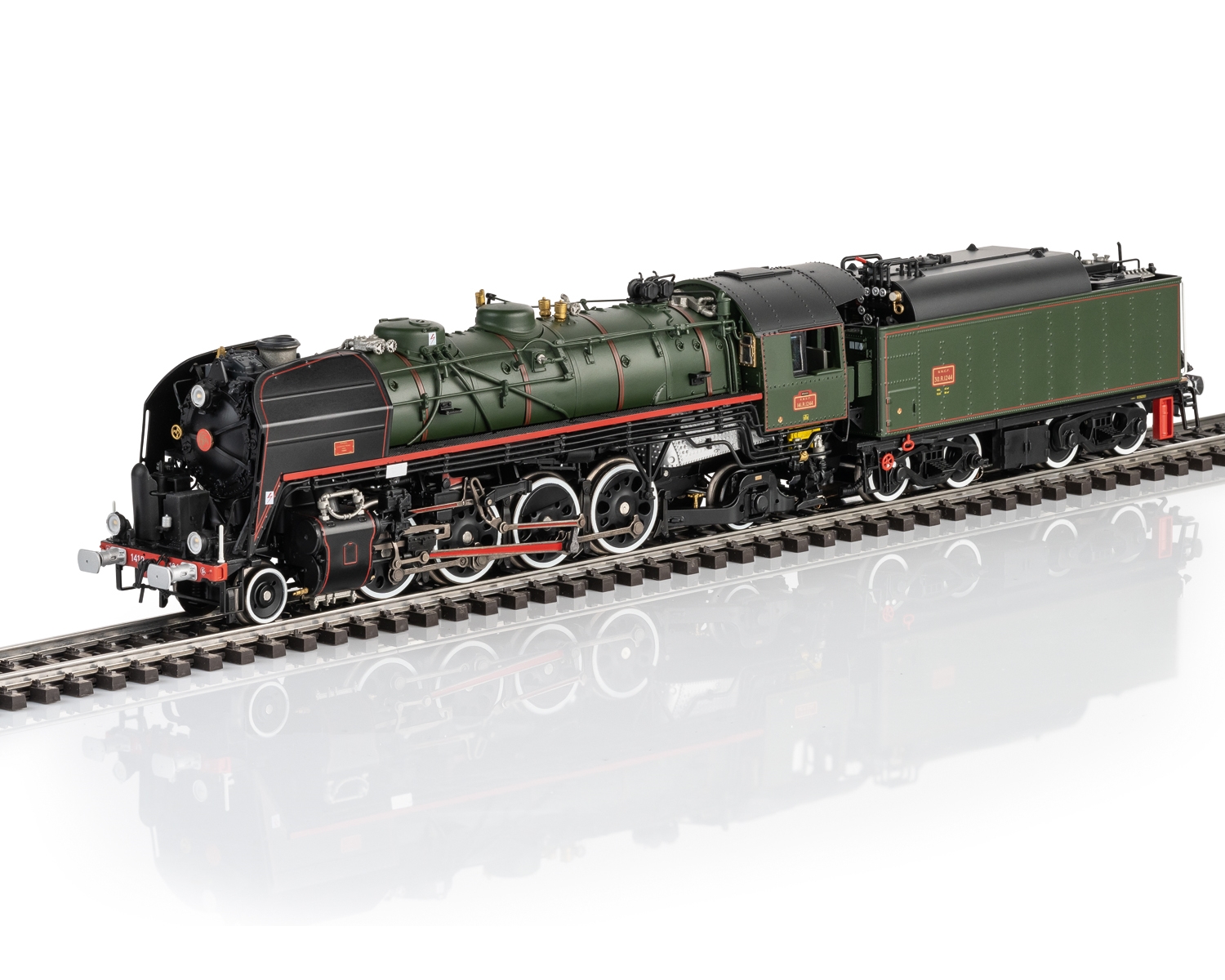 Märklin 38141 - STOOMLOC SERIE 141 R 1244 SNCF EP. VI