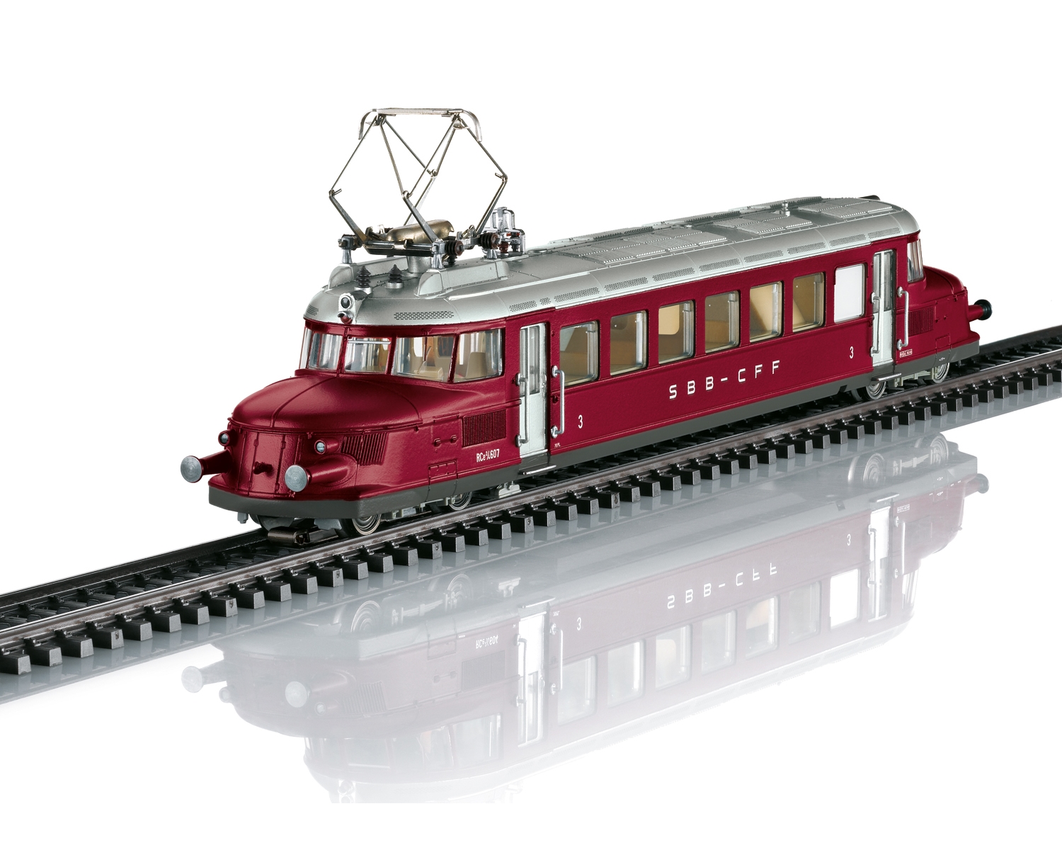 Märklin 38860 - TREINSTEL RODE PIJL OEBB RCE2/4 EP. III / VI