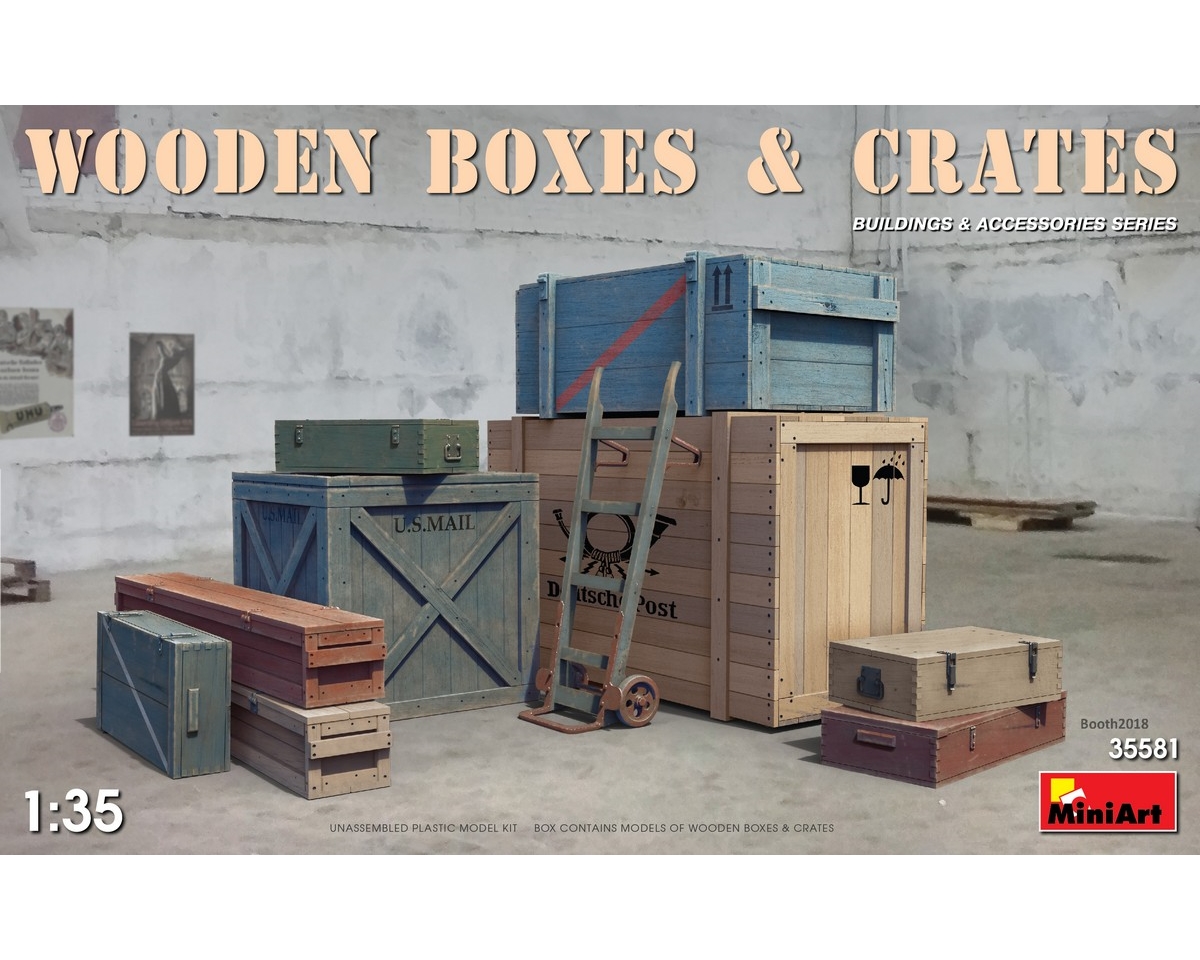 WOODEN BOXES & CRATES