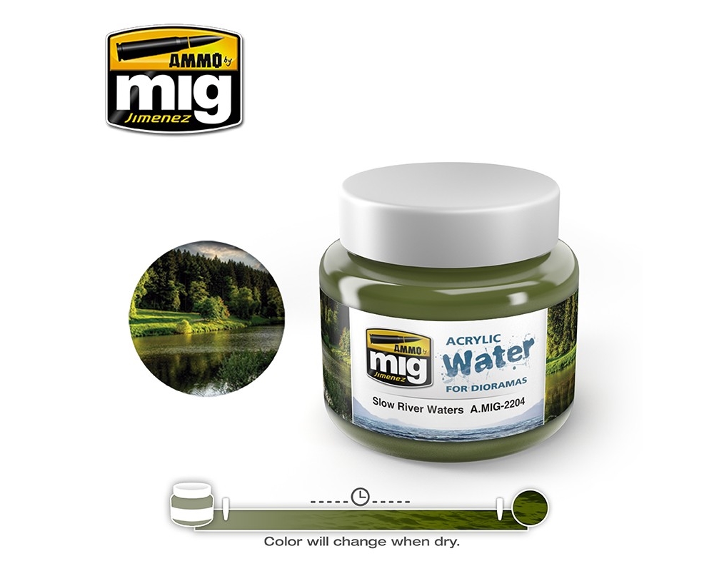 SLOW RIVER WATERS 250 ML.