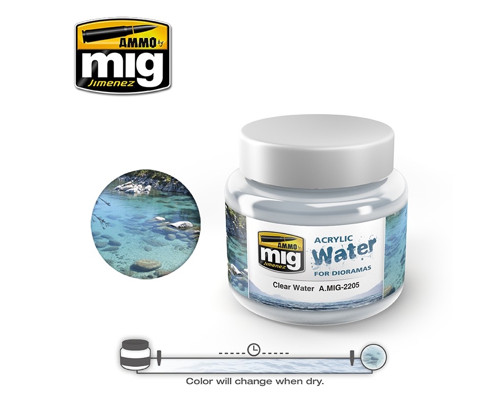 CLEAR WATERS 250 ML.