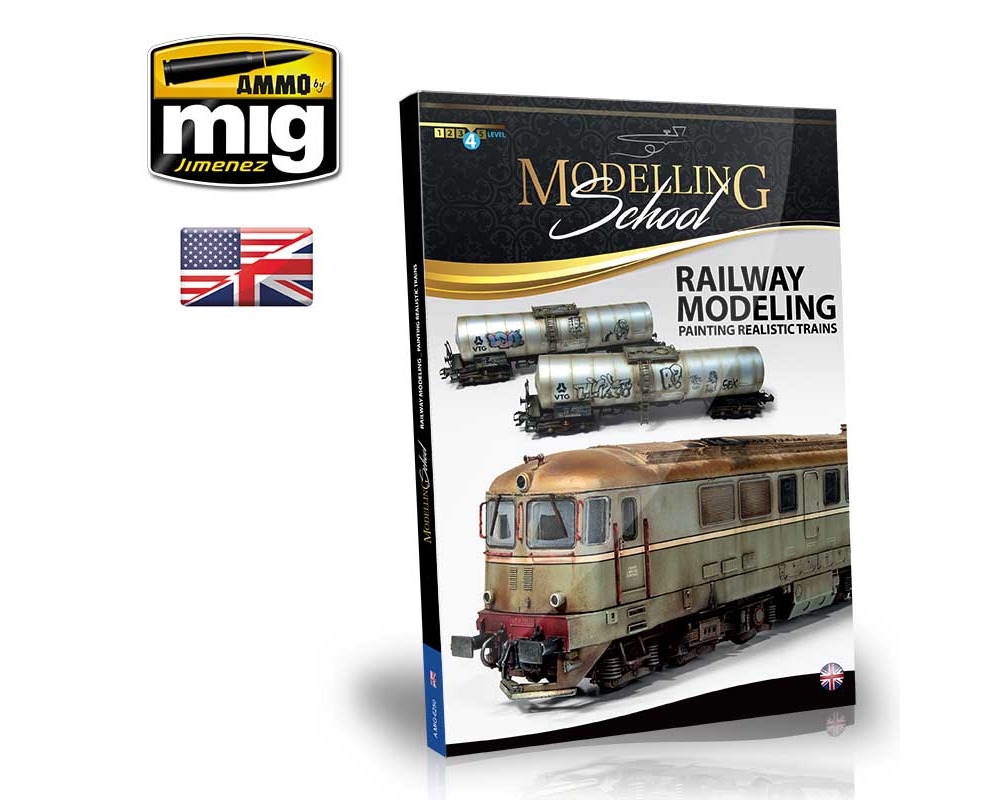 BOOK RAILWAY MODELING: PAINTING REALISTIC TRAINS ENG