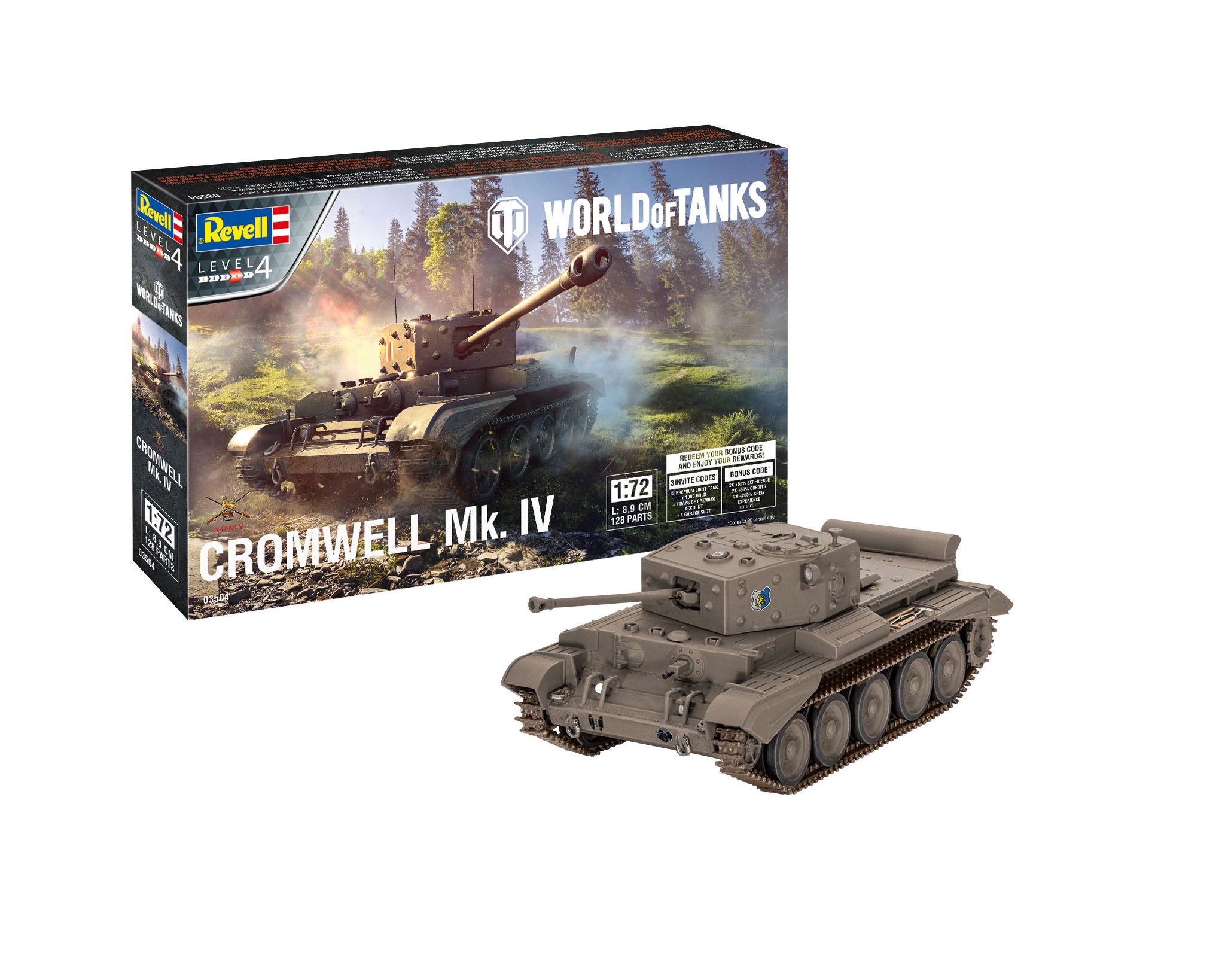 Revell 3504 - CROMWELL MK. IV "WORLD OF TANKS"