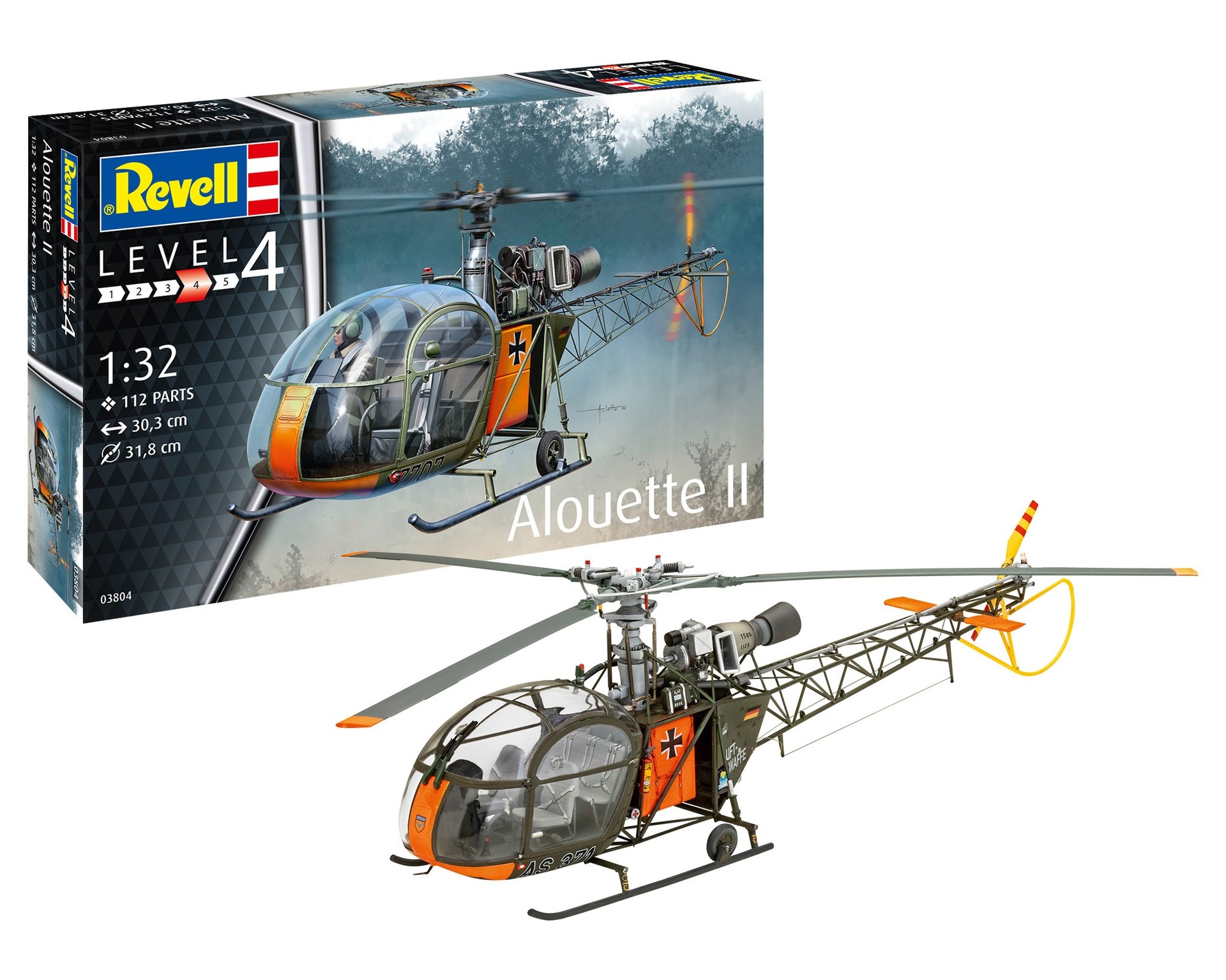 Revell 3804 - ALOUETTE II