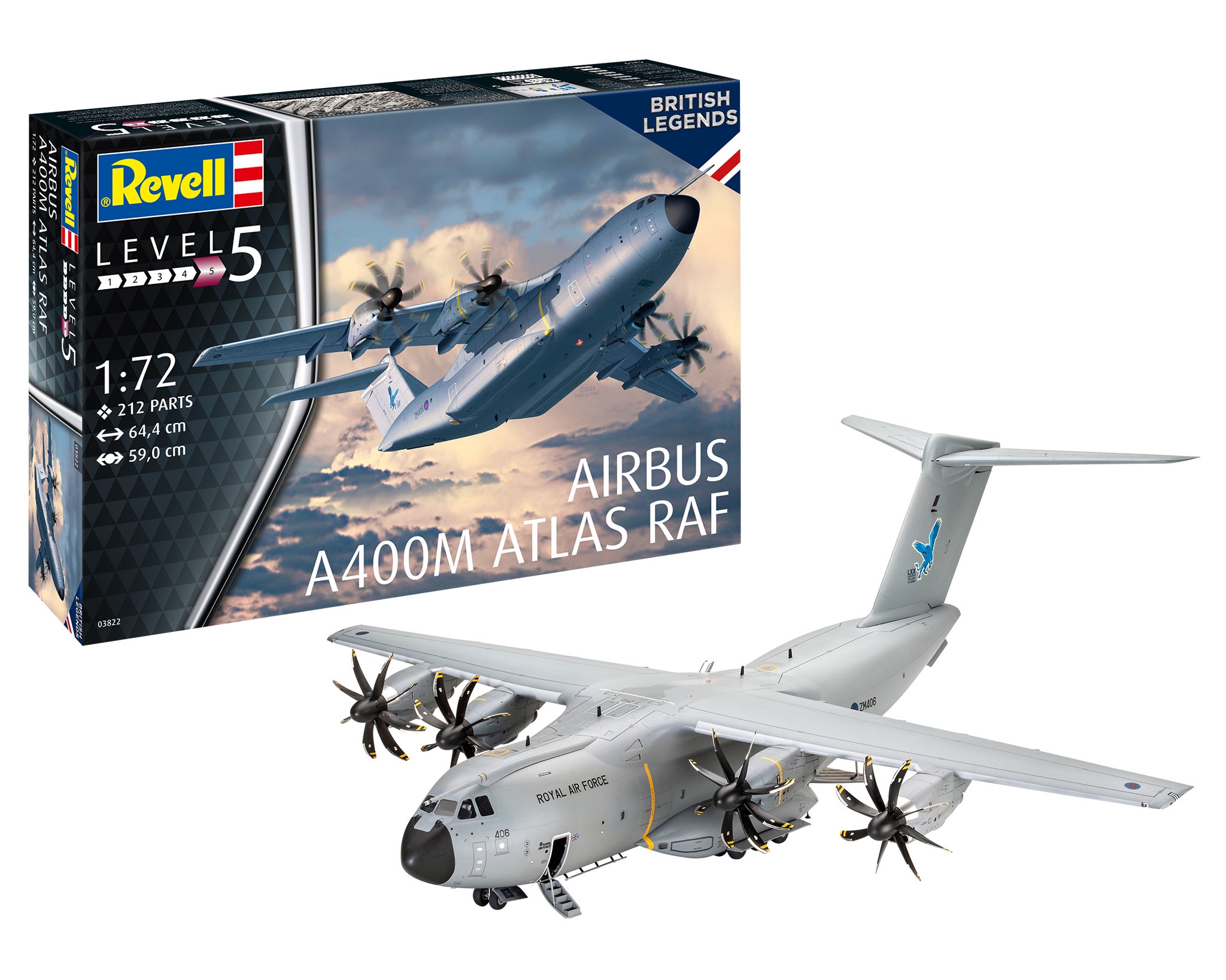 Revell 3822 - AIRBUS A400M ATLAS „RAF“
