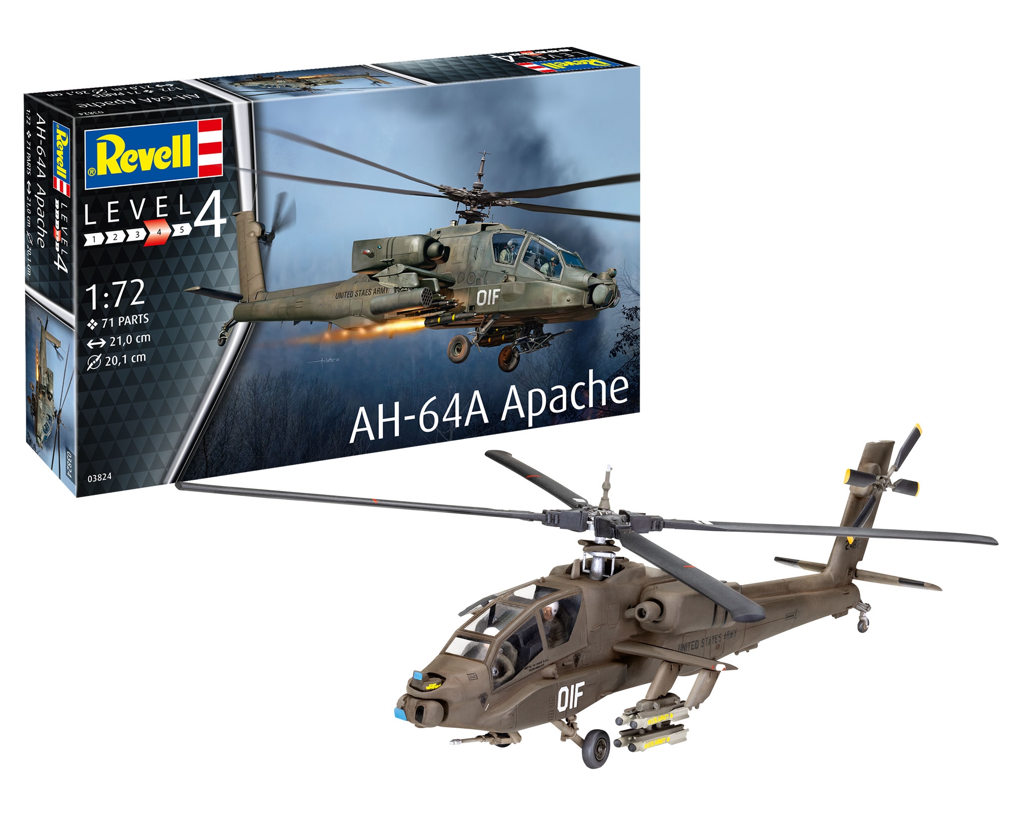 Revell 3824 - AH-64A APACHE