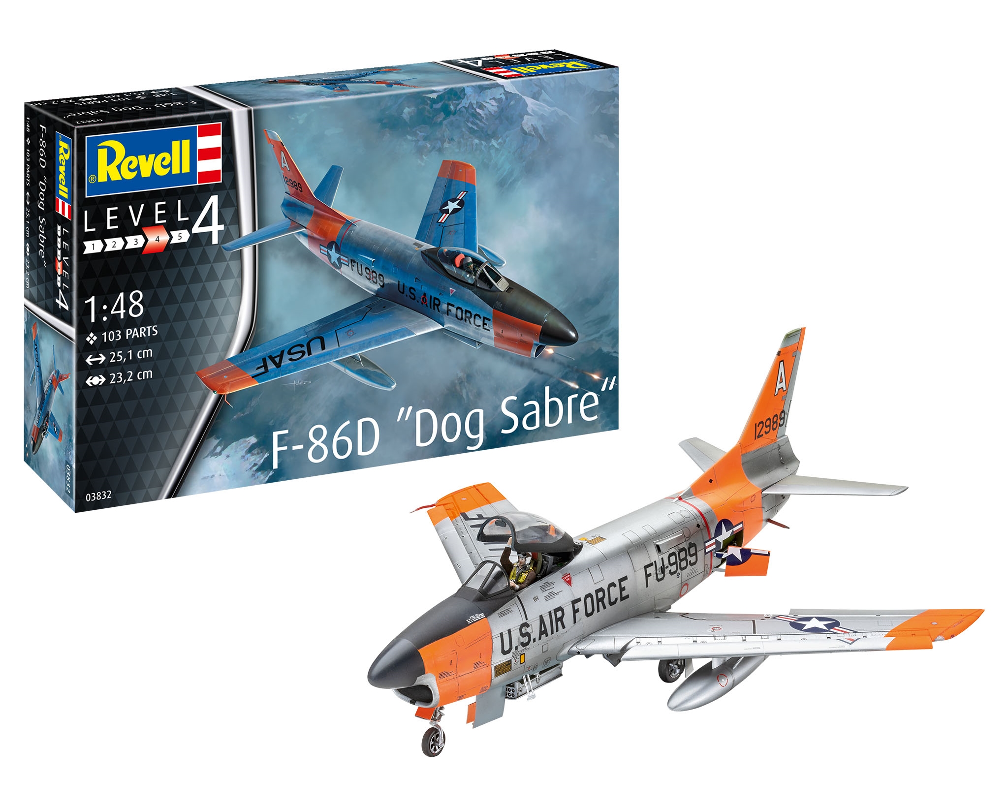 Revell 3832 - F-86D "DOG SABRE"