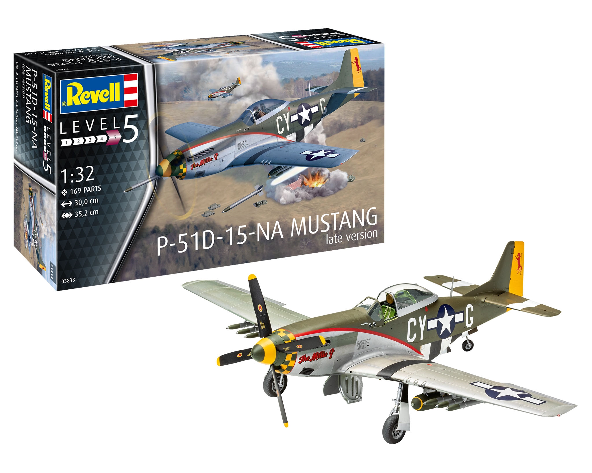 Revell 3838 - P-51 D MUSTANG (LATE VERSION )