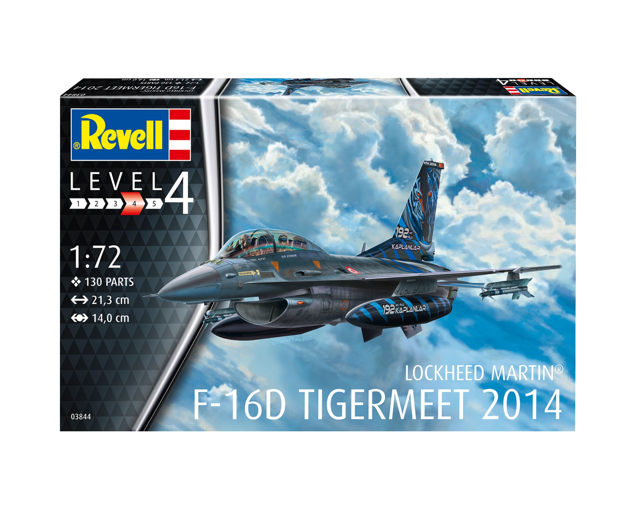 Revell 3844 - LOCKHEED MARTIN F-16D TIGERMEET 2014