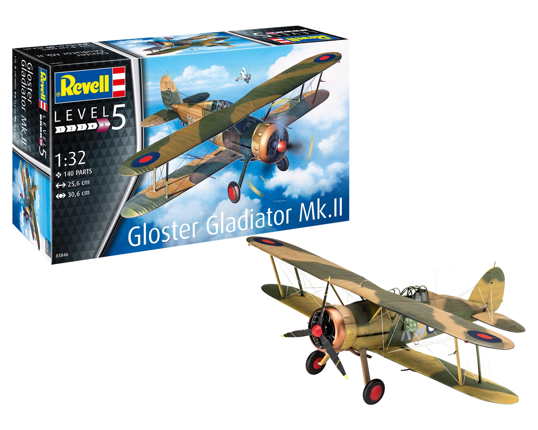 Revell 3846 - GLOSTER GLADIATOR MK. II