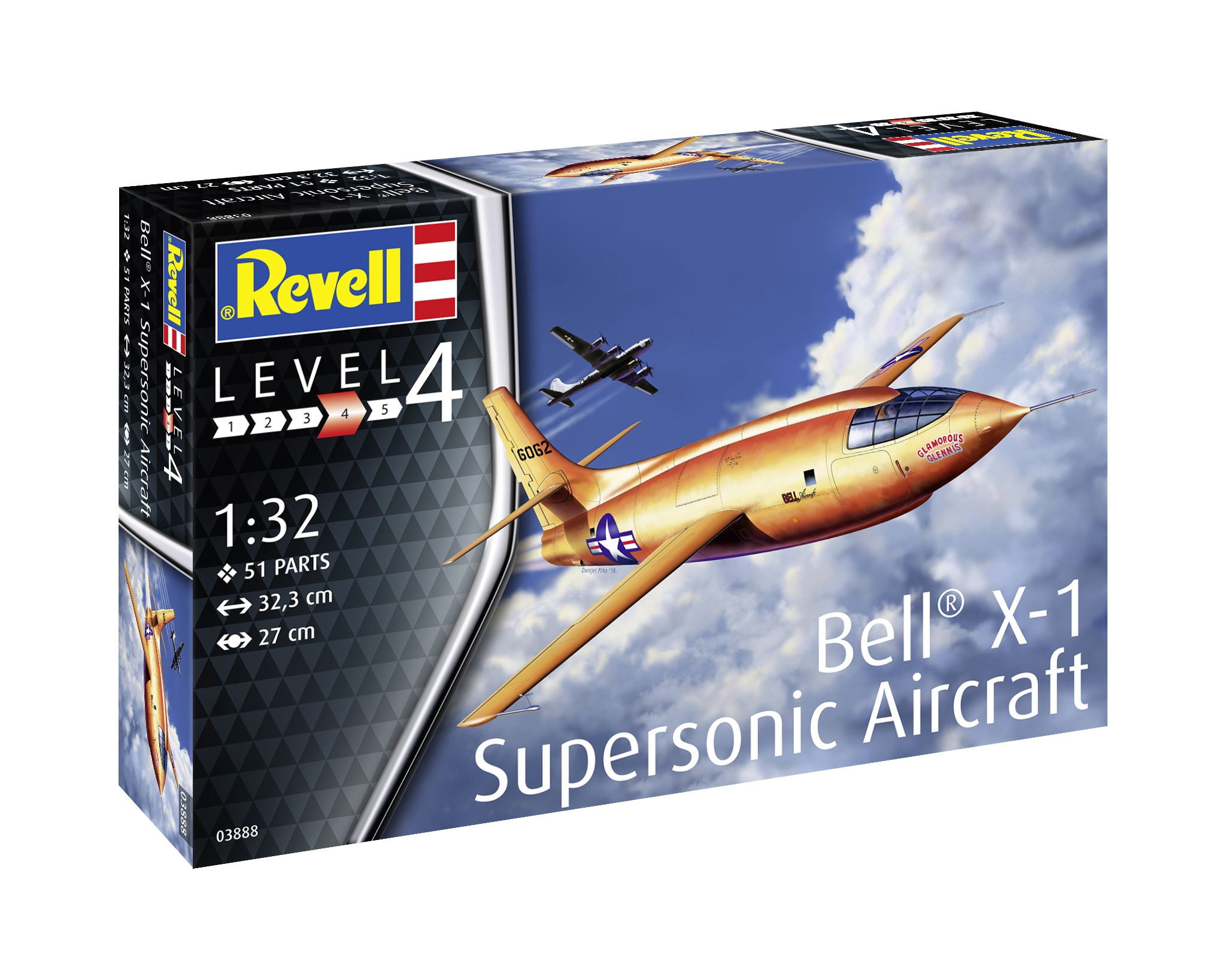 Revell 3888 - BELL X-1 SUPERSONIC AIRCRAFT