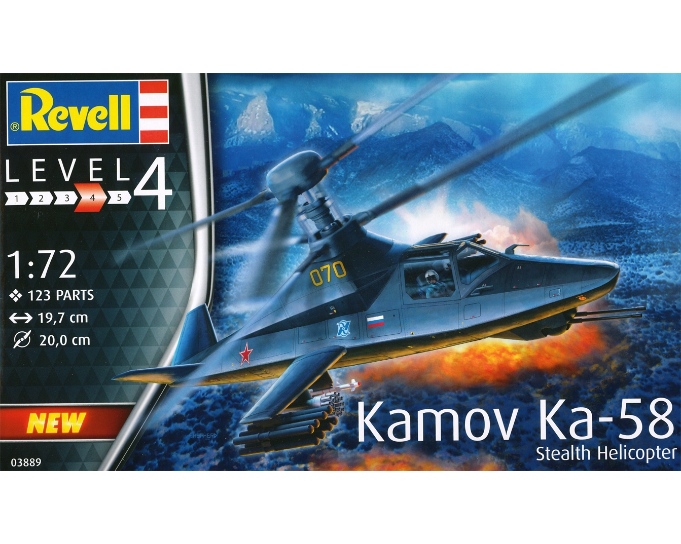 Revell 3889 - KAMOV KA-58 STEALTH