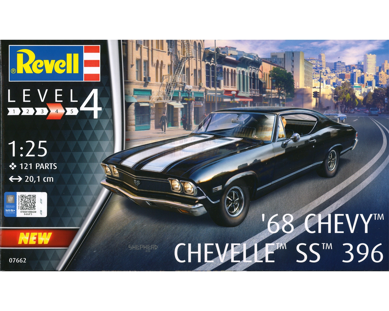 Revell 7662 - 1968 CHEVY CHEVELLE SS 396