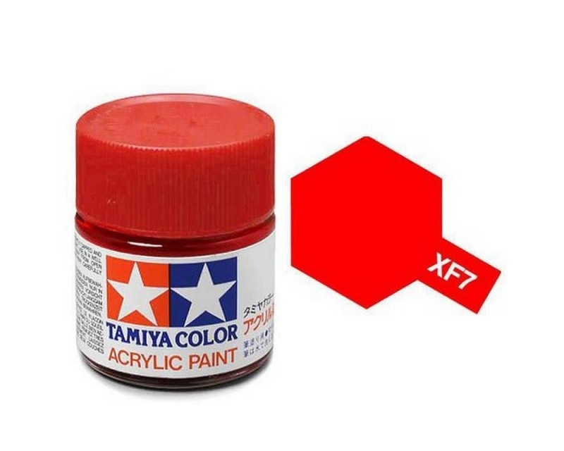 Tamiya 81307 - XF-7 ROT MATT 23ML GLAS