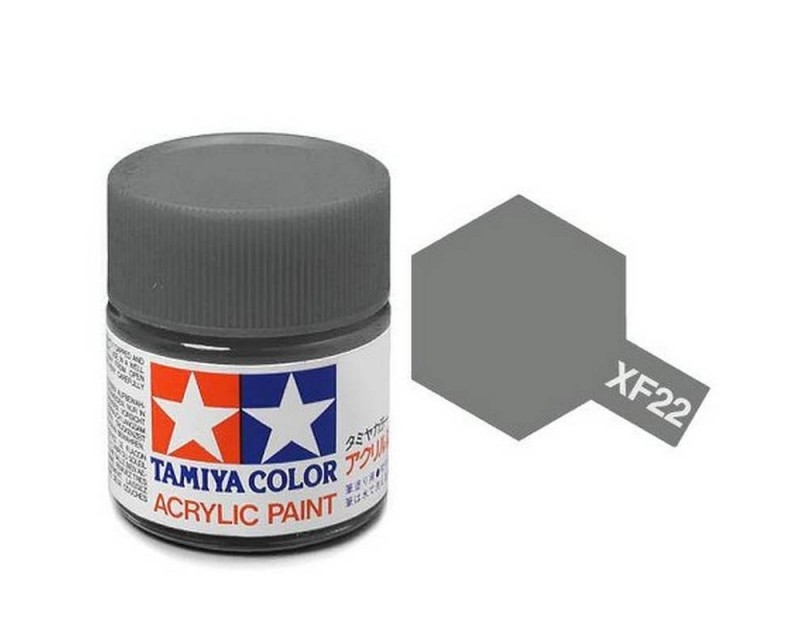 Tamiya 81322 - XF-22 ROYAL-MARINE GRAU MATT 23ML GLAS