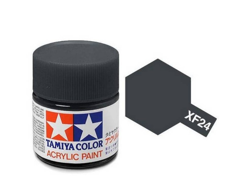 Tamiya 81324 - XF-24 DUNKELGRAU MATT 23ML GLAS