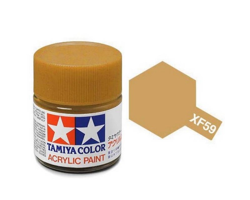 Tamiya 81359 - XF-59 WÜSTENGELB MATT 23ML GLAS