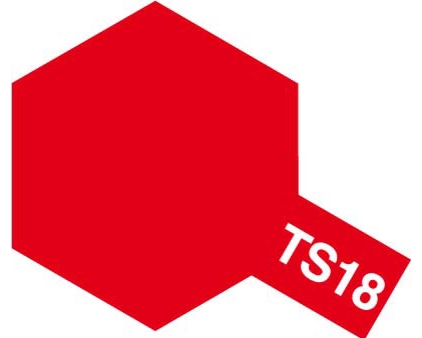 Tamiya 85018 - TS-18 METALLIC RED 100ML