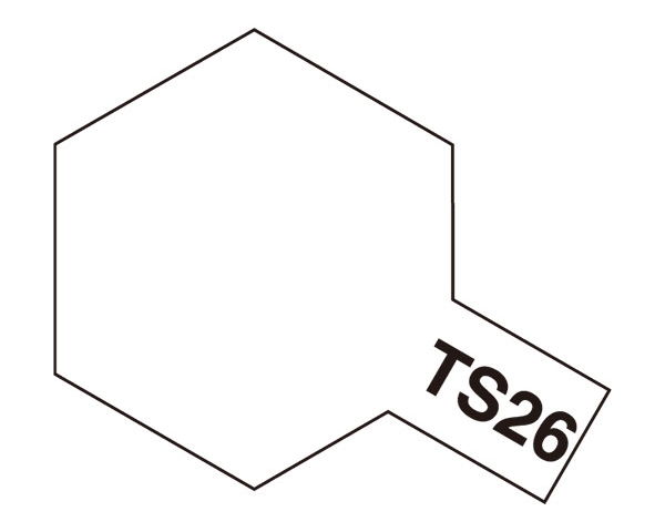 Tamiya 85026 - TS-26 PURE WHITE GLANS 100ML